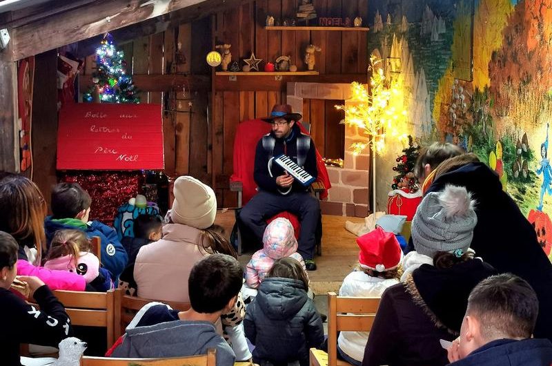 Le village du Père-Noël à la Colline des Lutins_Le Vernet